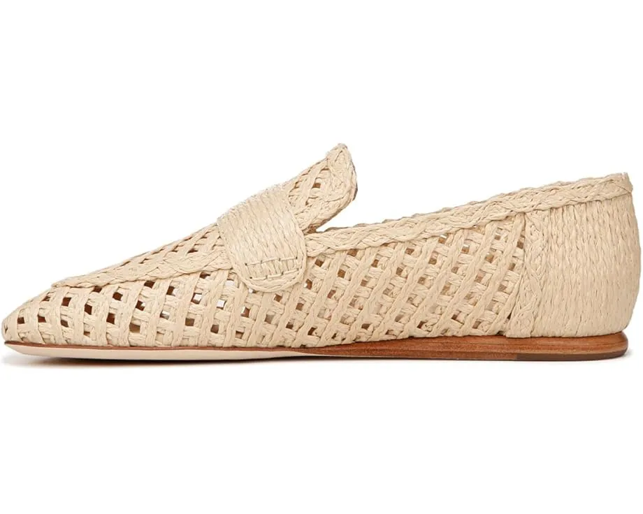 Vince Davis Raffia слипоны из натурального рафии с круглым носком