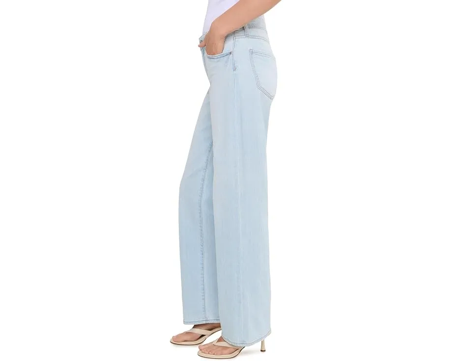 Джинсы DAZE Keeper Low Rise Straight In All Out заниженная талия светлые
