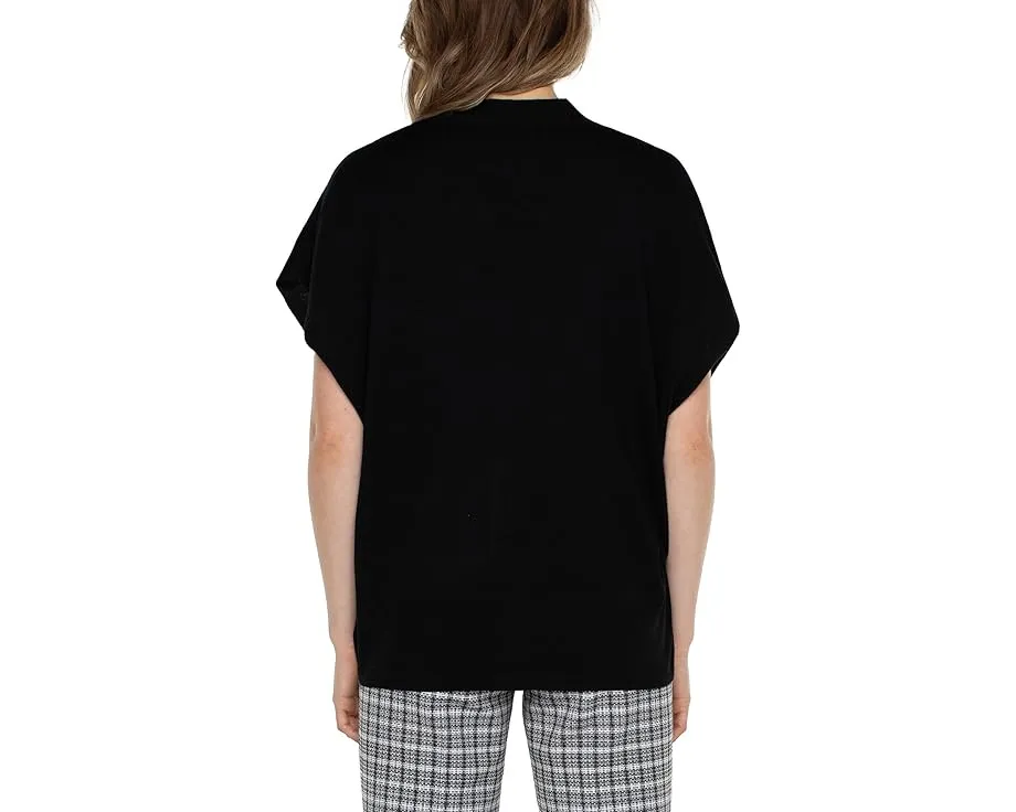 Кардиган Liverpool Los Angeles с запахом на пуговицах и короткими рукавами