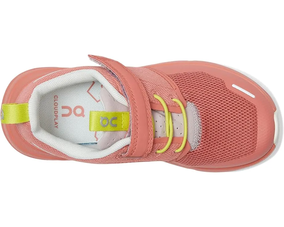 Детские кроссовки On Cloud Play для бега с пеной Zero-Gravity и застежкой на липучке