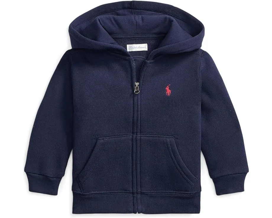 Детская толстовка Polo Ralph Lauren Kids с капюшоном на молнии