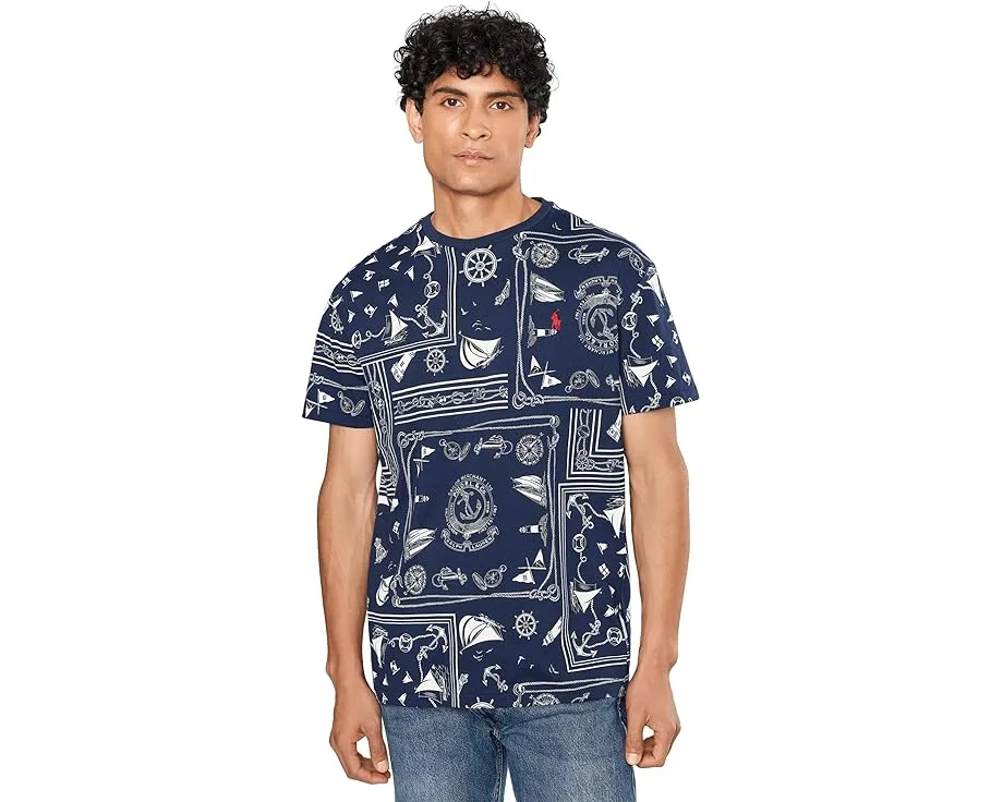 Классическая футболка с банданой из джерси Polo Ralph Lauren