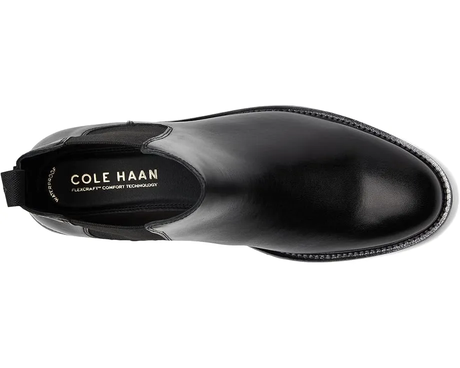 Кожаные челси-боты Cole Haan Roundhill Grand с эластичными вставками и амортизацией