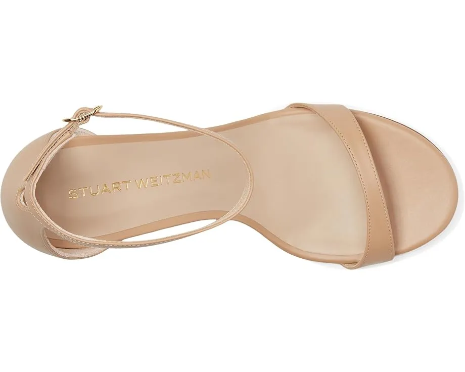 Босоножки Nudist II Sandal 75 на шпильке с глянцевым верхом Stuart Weitzman