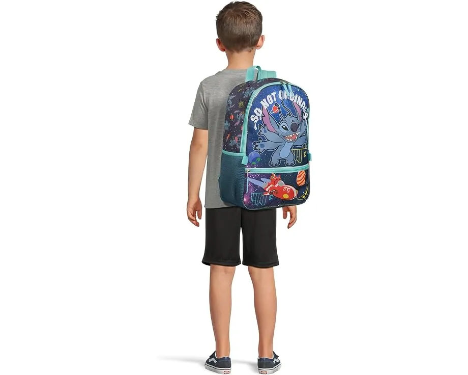 Детский рюкзак BIOWORLD Kids Lilo & Stitch 5 предметов с ланч-боксом