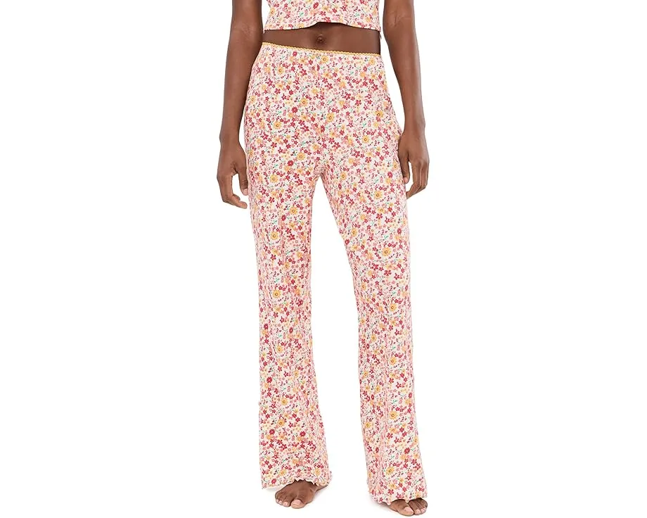 Комплект для отдыха Fresh In Love Lounge Set с аппликацией розами от Free People