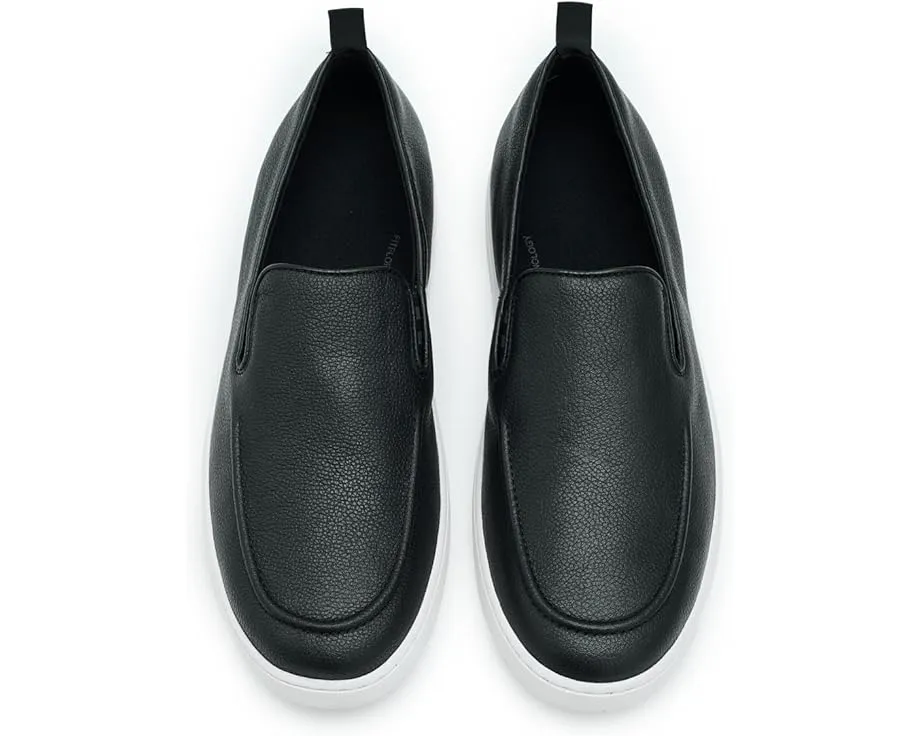 Лоферы FitFlop Craft-Q Tumbled-leather Moc с технологией iQushion