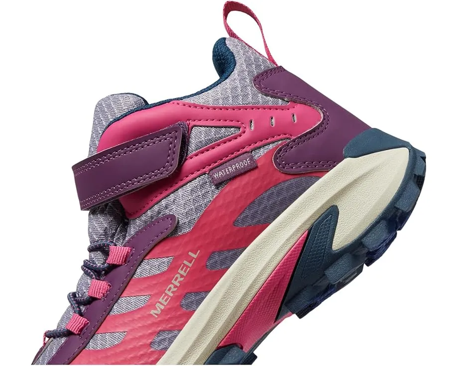 Кроссовки Merrell Moab Speed 2 Mid A/C Waterproof для детей с защитой от влаги