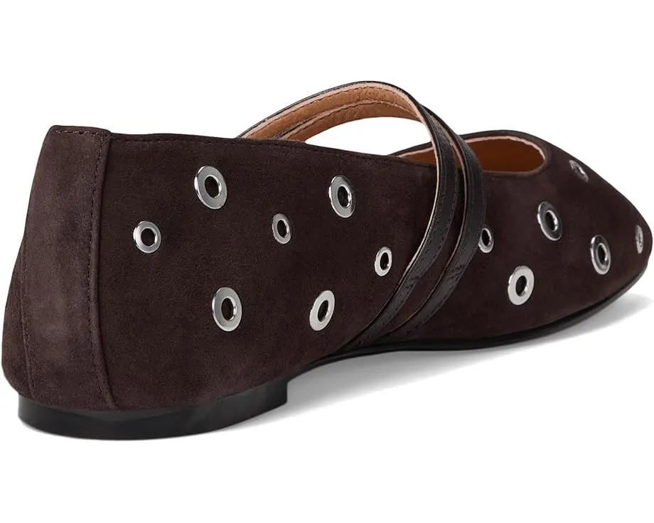 Балетки Madewell Greta с двойным ремешком и люверсами