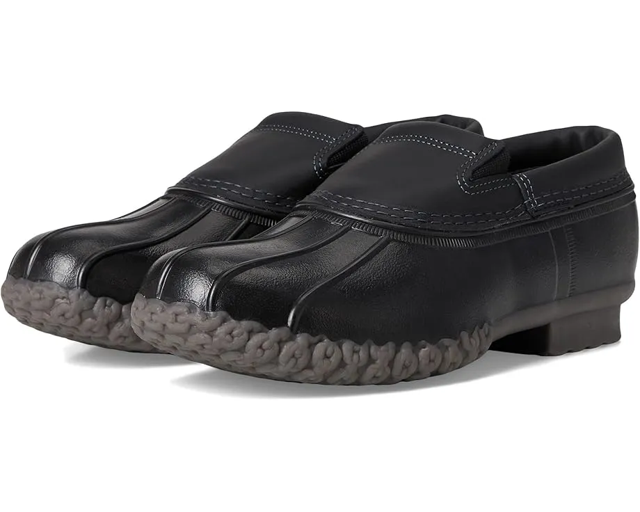 Слипоны L.L.Bean Rubber Moc из кожи с резиновой подошвой