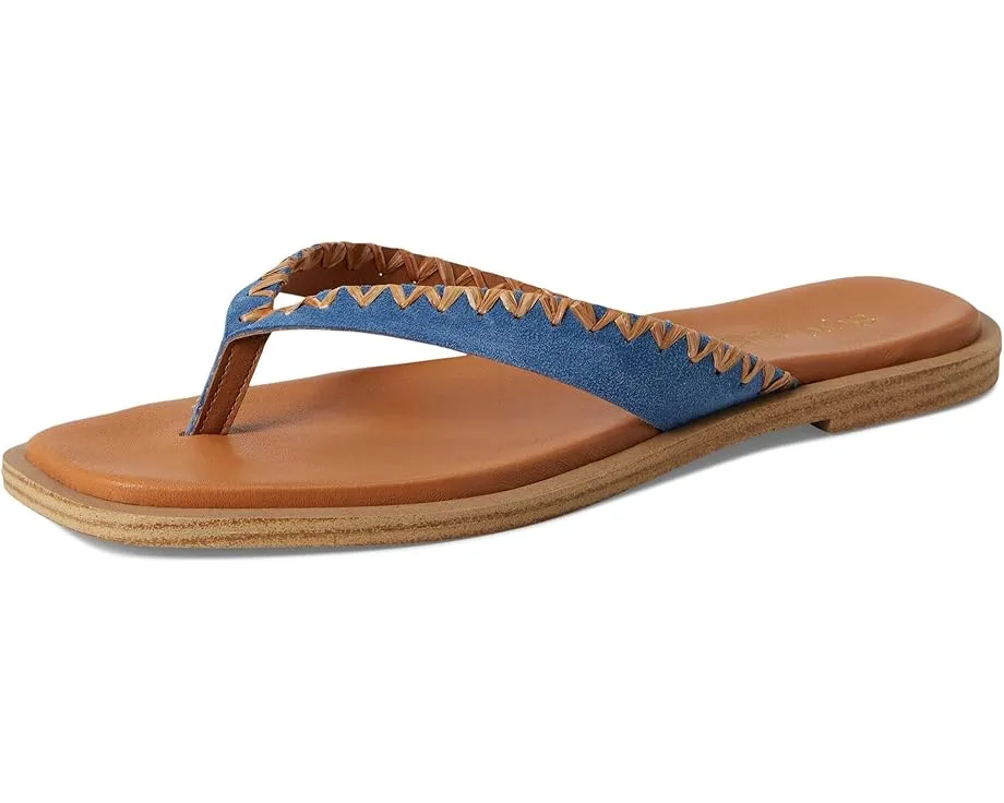 Сандалии Seychelles Island Breeze из замши с ремешками из рафии и мягкой стелькой