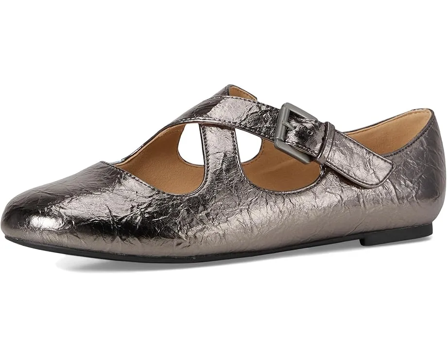 Балетки Ivanna с ремешками и пряжкой на удобном каблуке Journee Collection