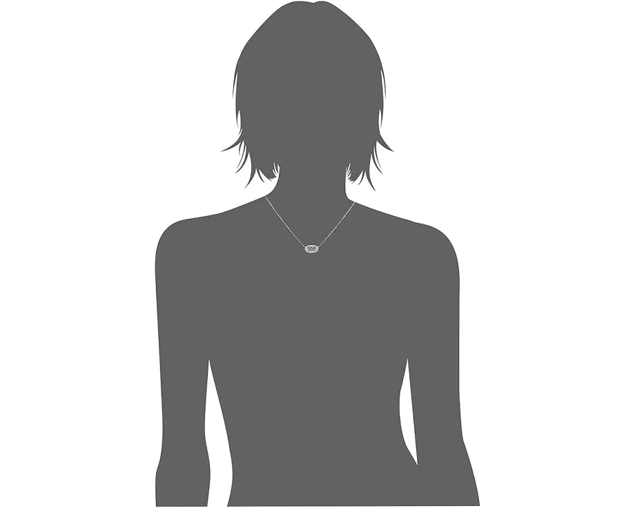 Kendra Scott Elisa подвеска на цепочке с замком-застежкой