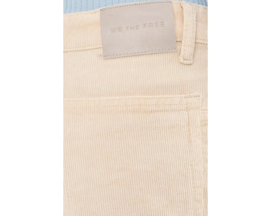 Джинсы Free People Deep Trance Cord с низкой посадкой и прямым кроем