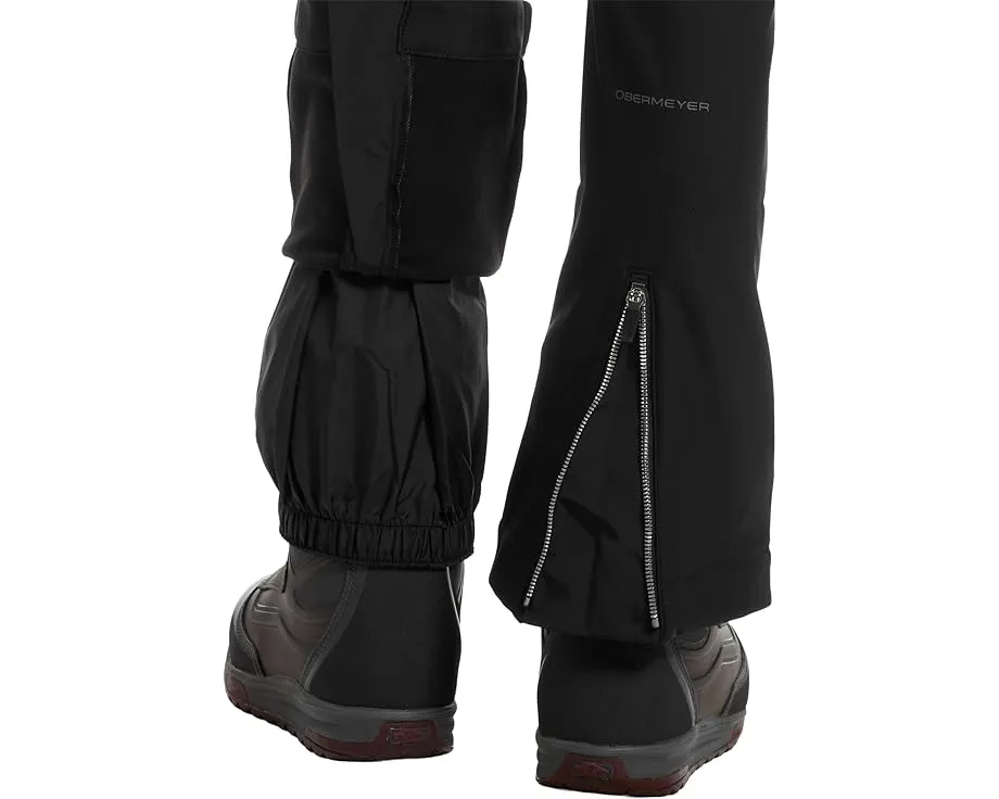 Лыжные брюки-комбинезон Obermeyer Snell Bib из софтшелла с 4-сторонней растяжкой