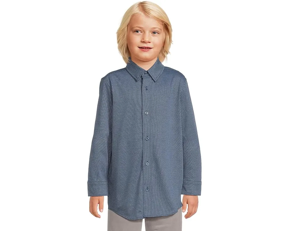 Рубашка Johnston & Murphy Kids XC Flex Stretch с длинным рукавом