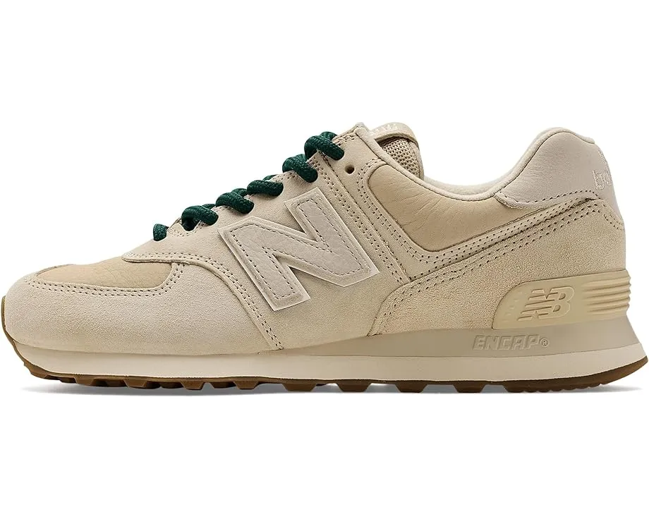 Кроссовки New Balance Classics WL574V2 с верхом из замши и сетки