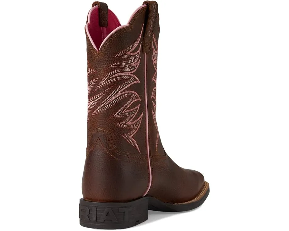 Ковбойские сапоги Ariat Firecatcher для детей с квадратным носком и каблуком