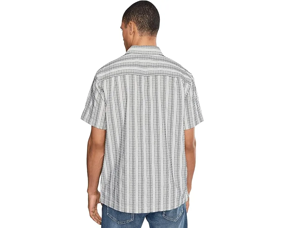 Liverpool Los Angeles рубашка с коротким рукавом в полоску на пуговицах