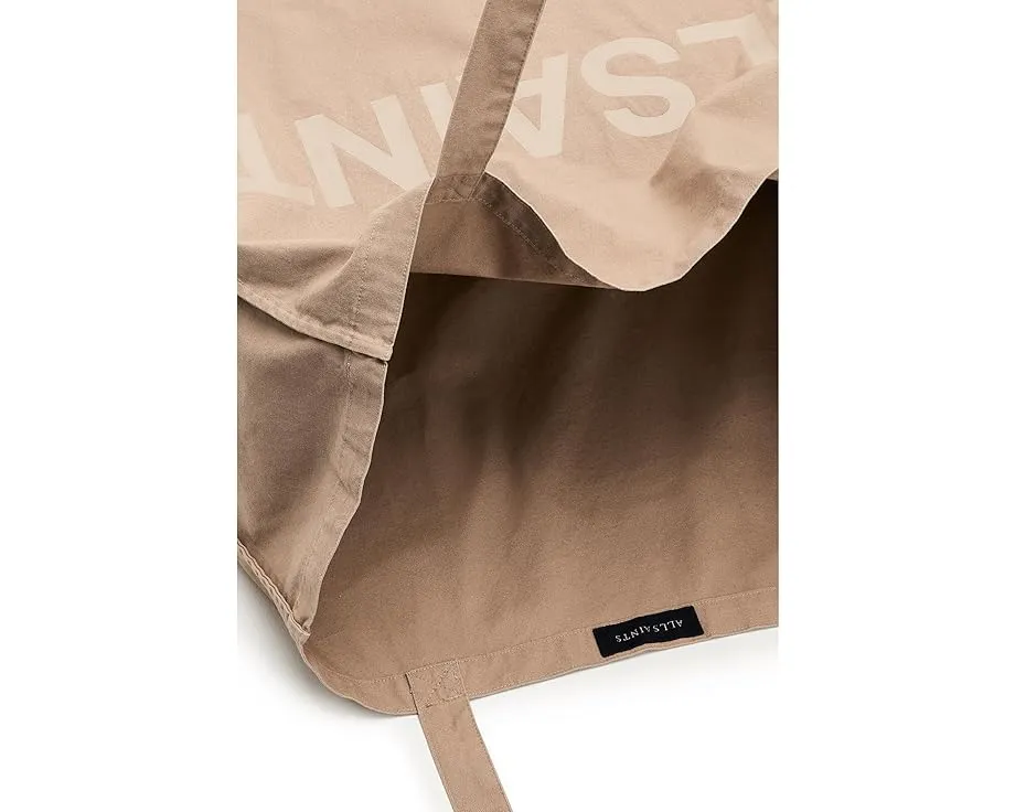 AllSaints Большая сумка тоут Large Biggy из органического хлопка