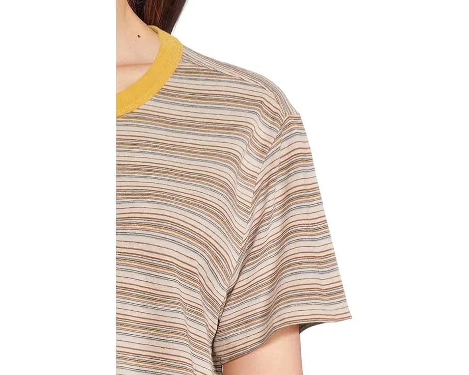 Короткий свитшот Prana Cozy Up SS Crew из конопли с защитой от запаха