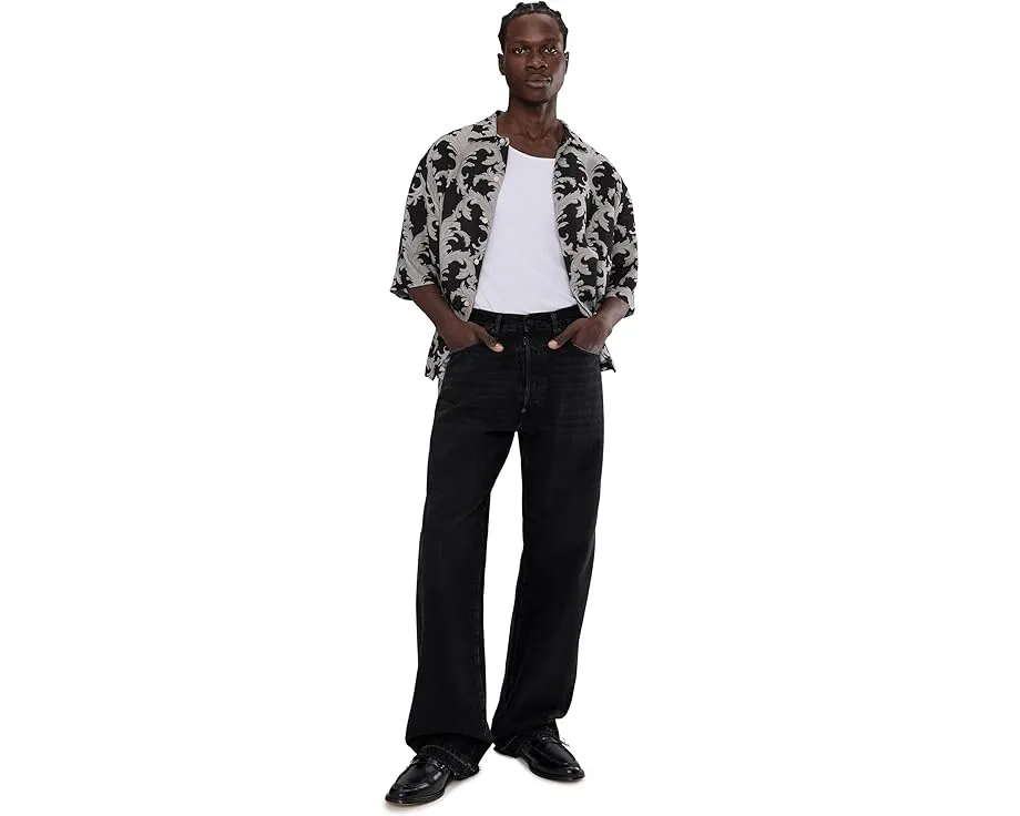 Рубашка AllSaints Motif с коротким рукавом и ярким принтом