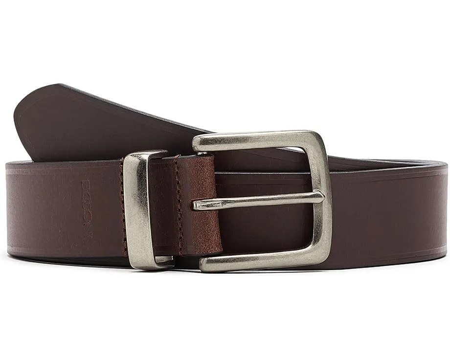Ремень Boconi Frey II из натуральной итальянской кожи с металлической шлевкой