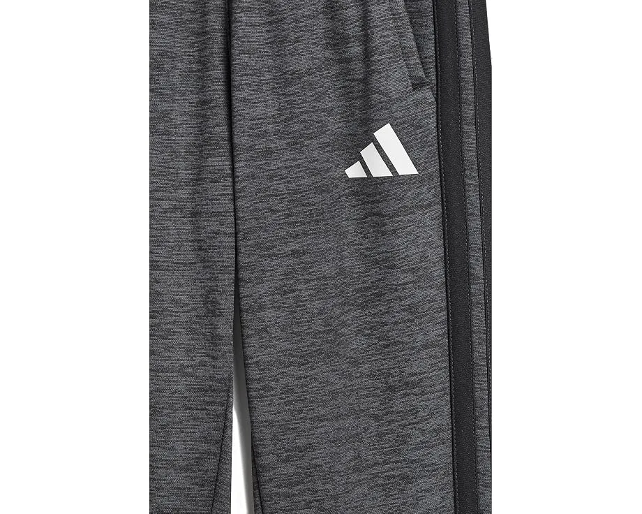 Детские тренировочные флисовые джоггеры с 3 полосками Adidas