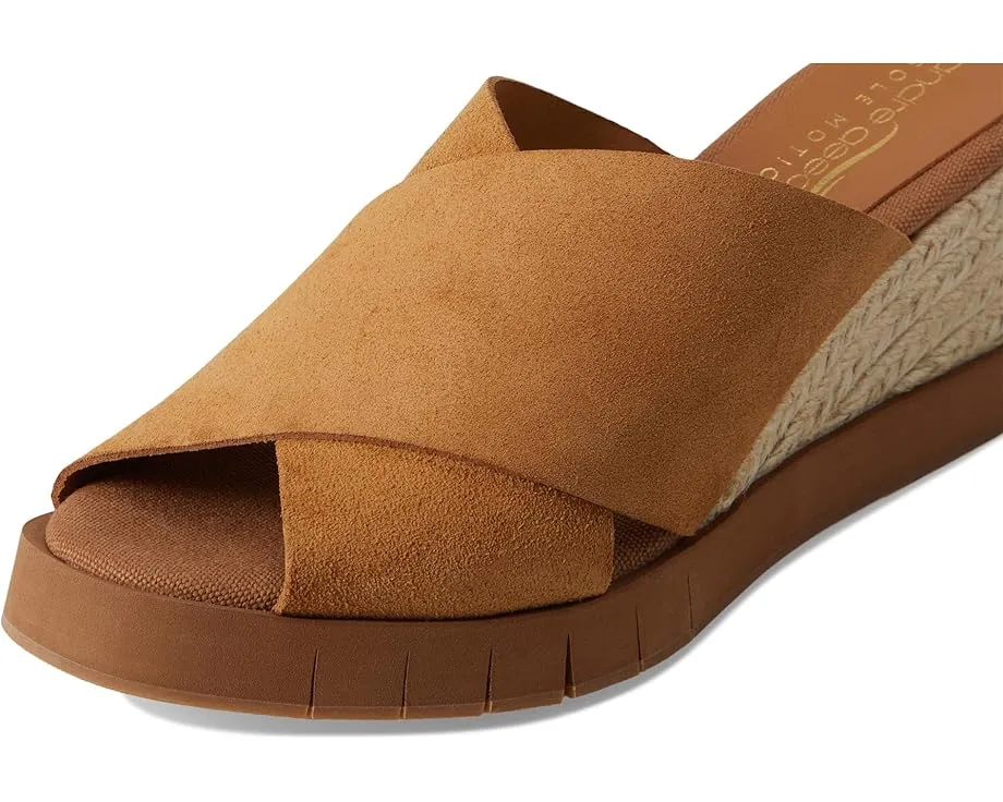 Andre Assous Filo сандалии на клиновидном каблуке обернутом джутом из испанской кожи