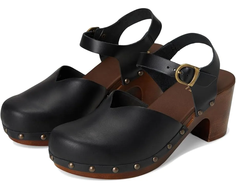 Сандалии Sanita Solaima на каблуке с регулируемой застежкой и поддержкой свода