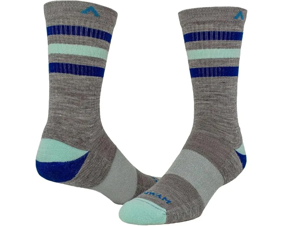 Носки Wigwam Super Stripe Mid-Crew из мериносовой шерсти с амортизацией