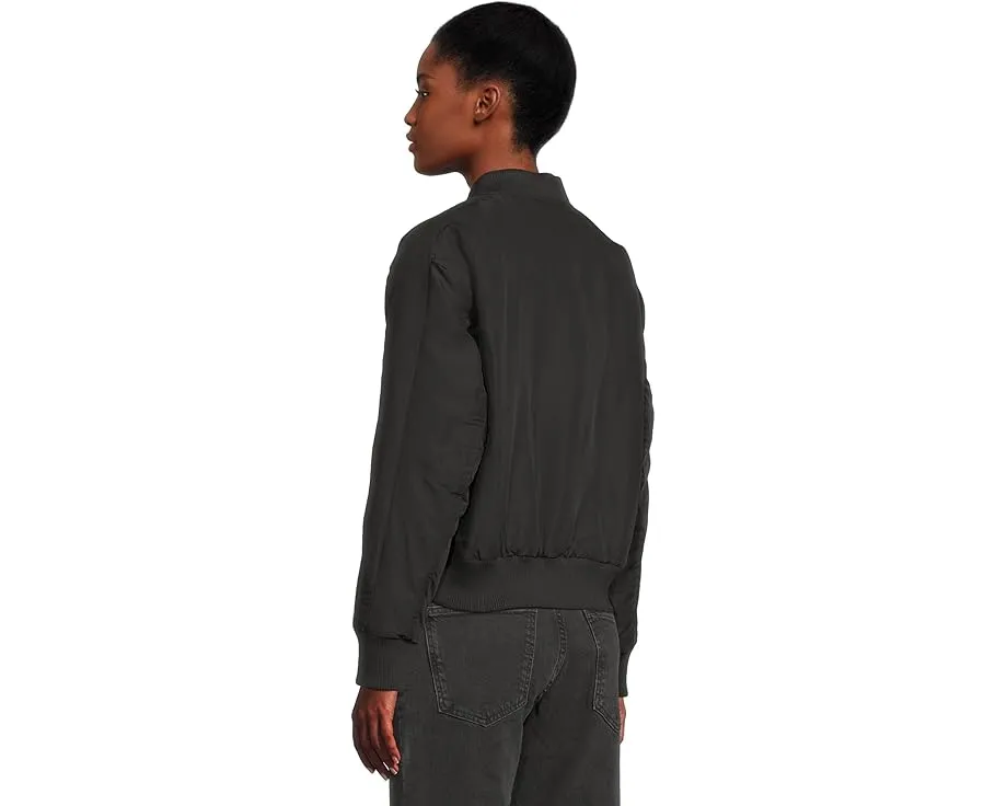 Куртка-бомбер PUMA T7 Satin с ребристыми манжетами