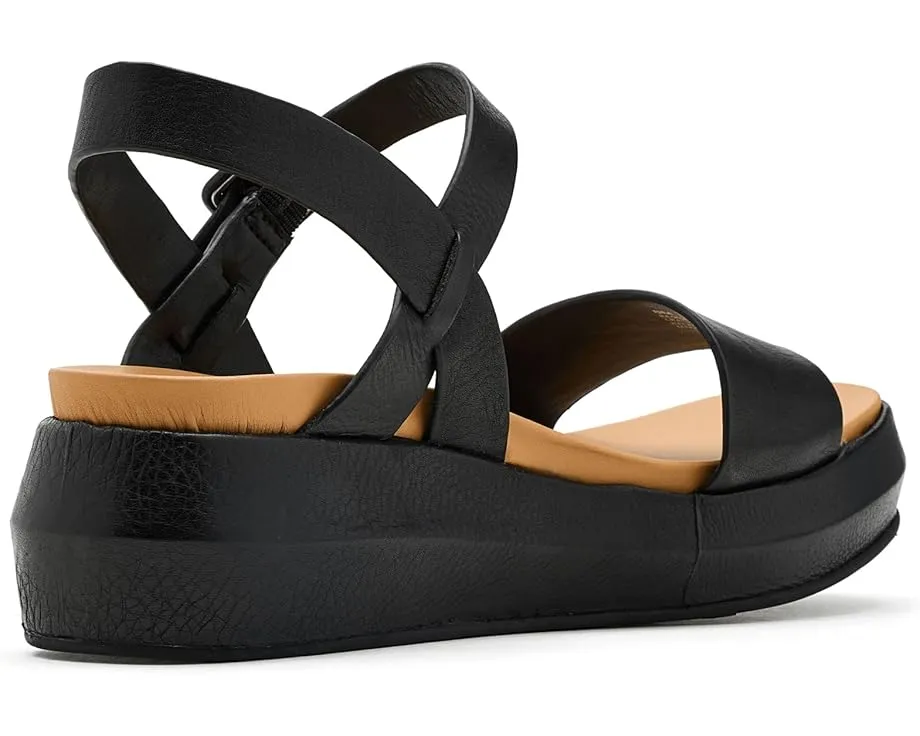 Kork-Ease сандалии Hallie на платформе с итальянской кожей и регулируемой пряжкой