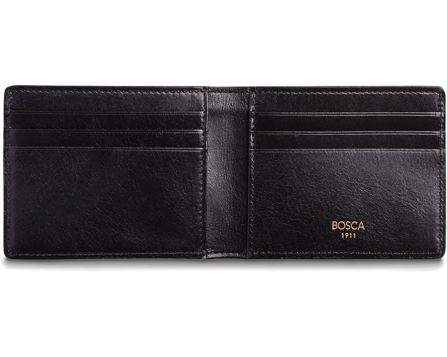 Маленький кожаный кошелек Bosca Dolce Collection на шесть карт