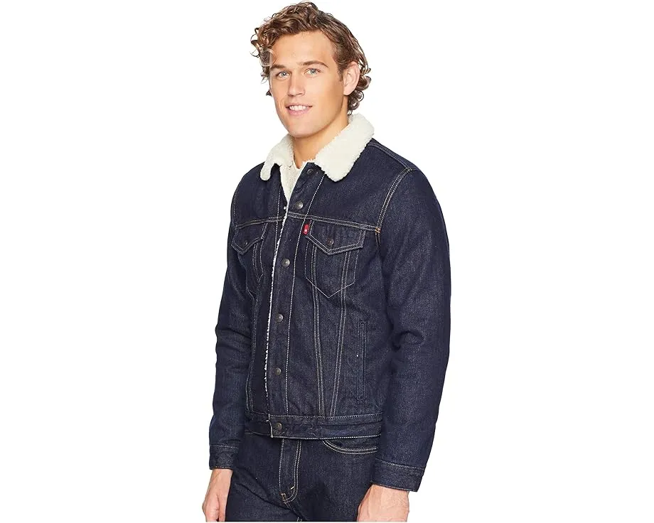 Куртка Levi's® Mens Type III Sherpa Trucker с подкладкой из шерпы