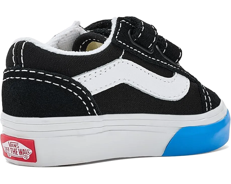 Туфли Mary Jane Vans Kids на липучке с текстильным верхом и резиновой подошвой