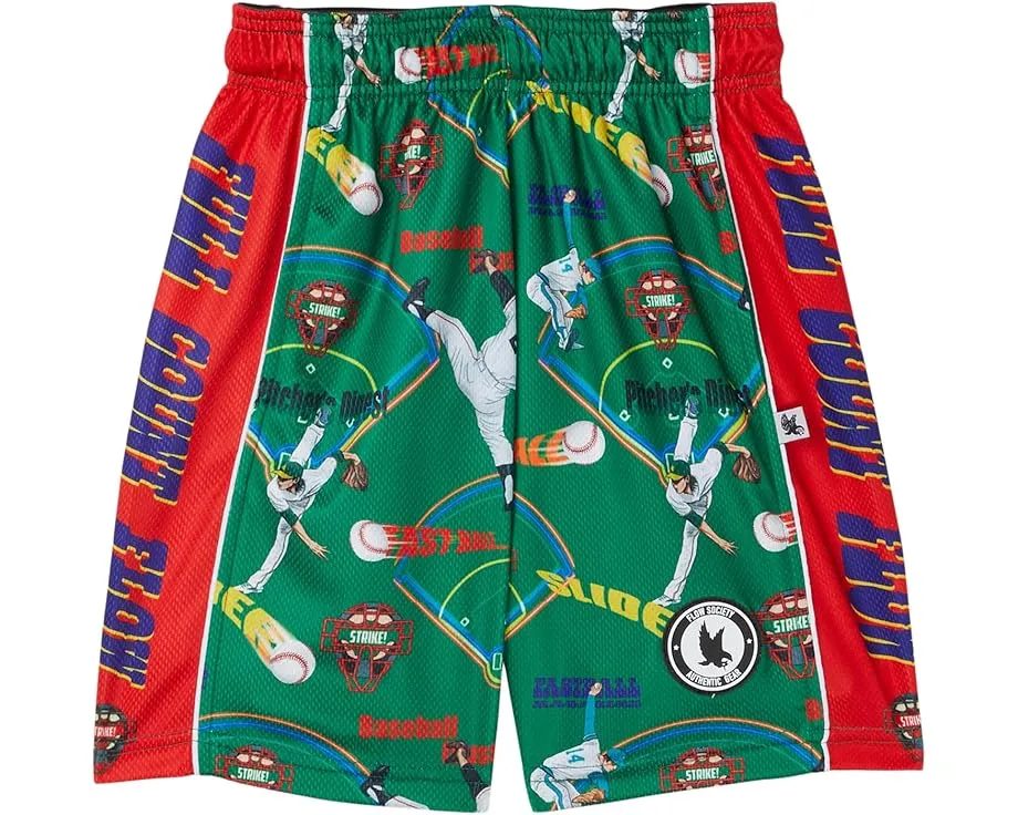 FLOW SOCIETY бейсбольные шорты для мальчиков с эластичным поясом на шнурке