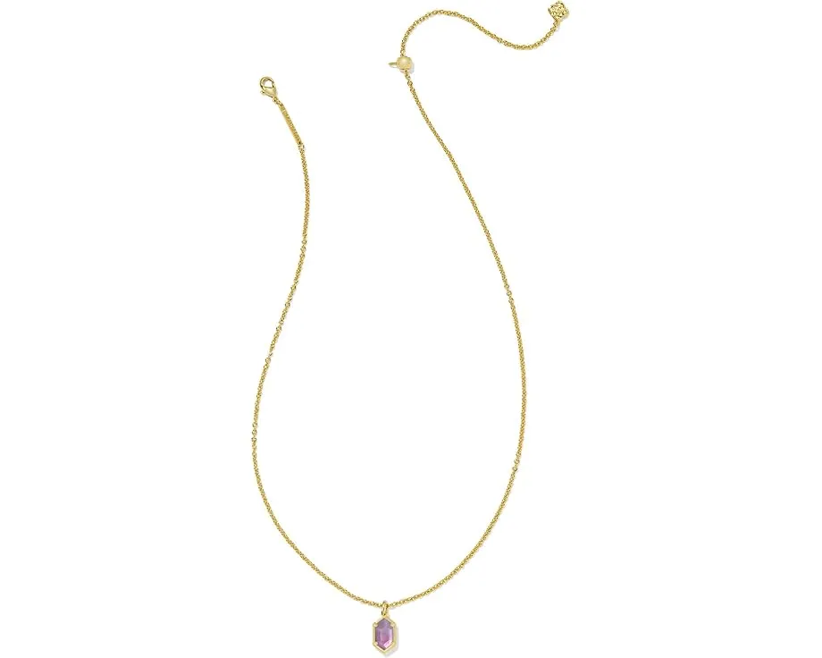 Kendra Scott подвеска Hallie Short Pendant с иллюзионистским опалитом