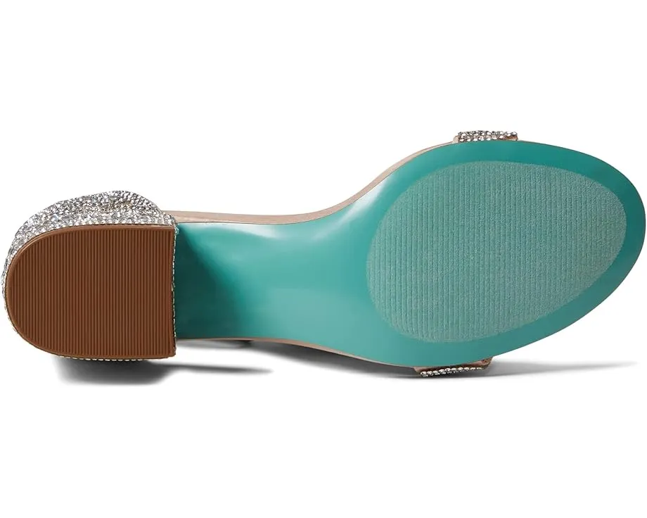 Бренд Blue by Betsey Johnson Босоножки Mari на каблуке с квадратной платформой и стразами