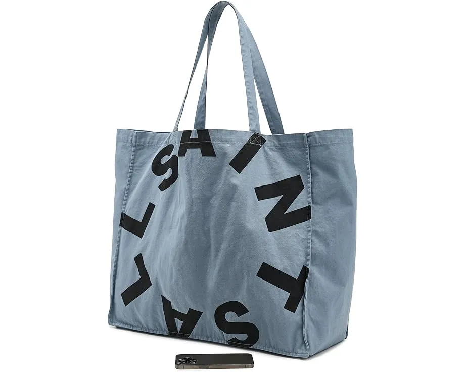 Большая сумка-тоут AllSaints Large Tierra из хлопка