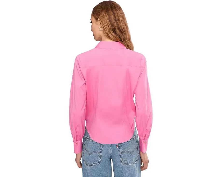 Рубашка Lilly Pulitzer The Tie Lilly с длинными рукавами и завязкой спереди