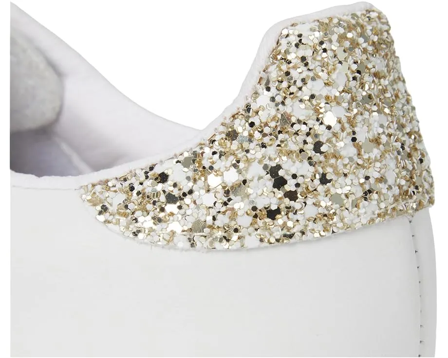 Кроссовки Tenis Leather & Glitter victoria с кожаным верхом и блестками