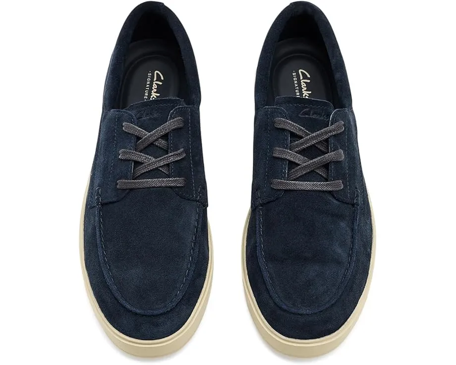 Обувь Clarks Lockford Boat из замши с мокасиновым носком для умного кэжуала
