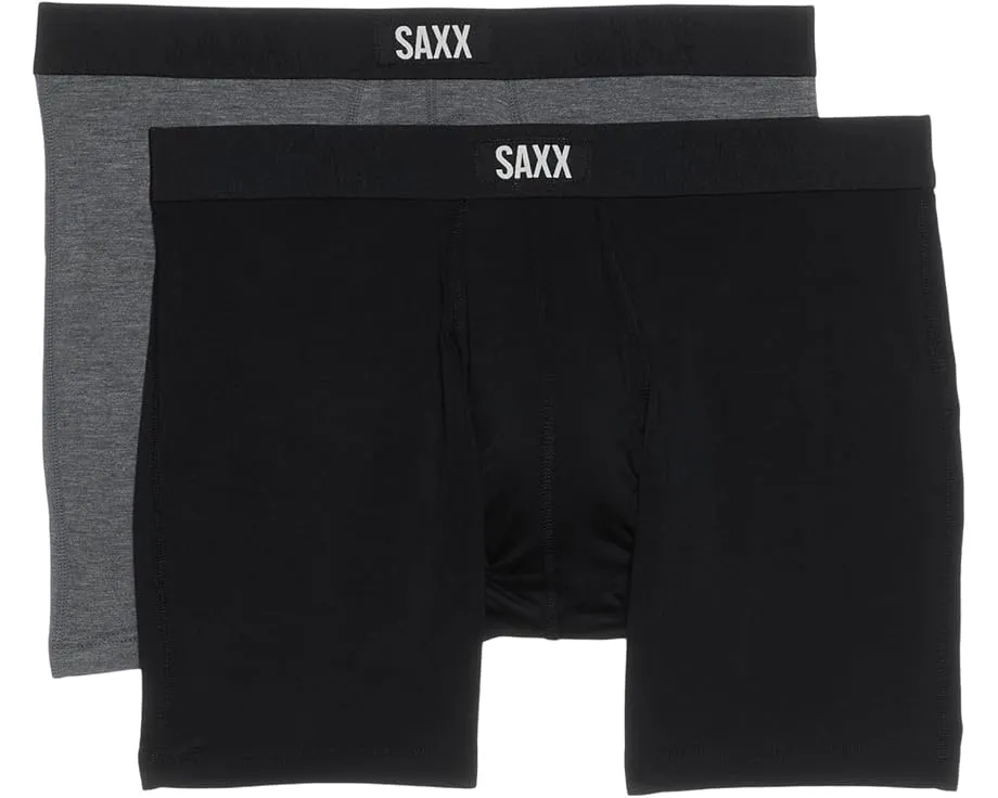 2 пары боксеров SAXX UNDERWEAR Vibe Xtra Super Soft с технологией BallPark Pouch