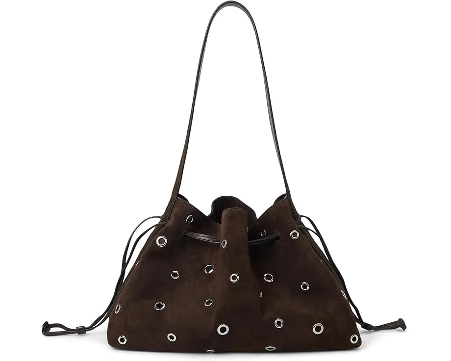 Сумка-шопер The Drawstring Shoulder Bag из кожи Madewell