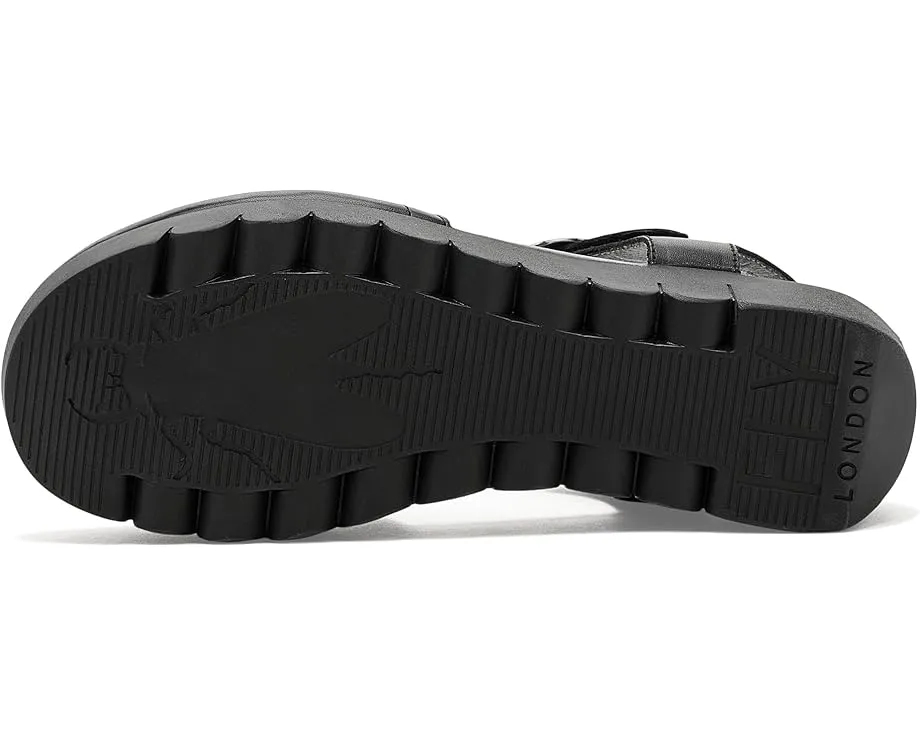 Сандалии FLY LONDON Vizi385fly на платформе с ремешком на щиколотке и пряжкой