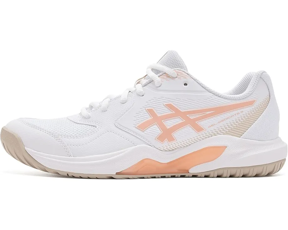 Кроссовки ASICS GEL-Dedicate 9 белые технология GEL