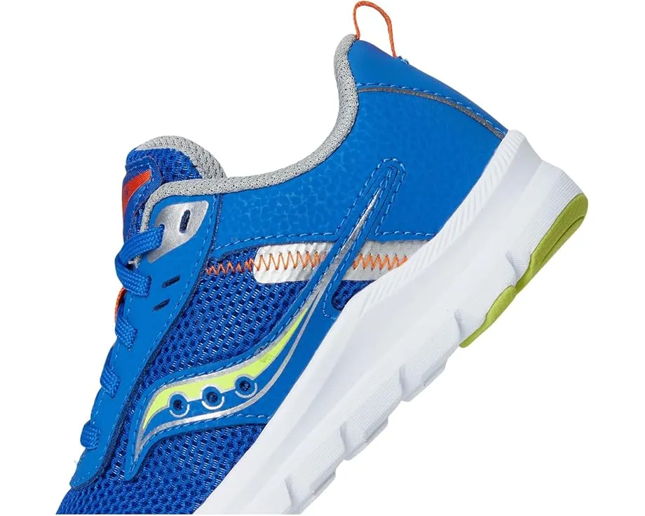 Кроссовки Saucony Axon KDZ для детей с верхом из кожи и сетки и легкой подошвой EVA