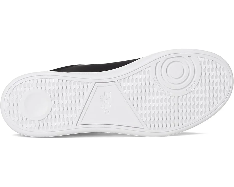 Кожаные кроссовки Polo Ralph Lauren Heritage Court II с круглым носком и резиновой подошвой