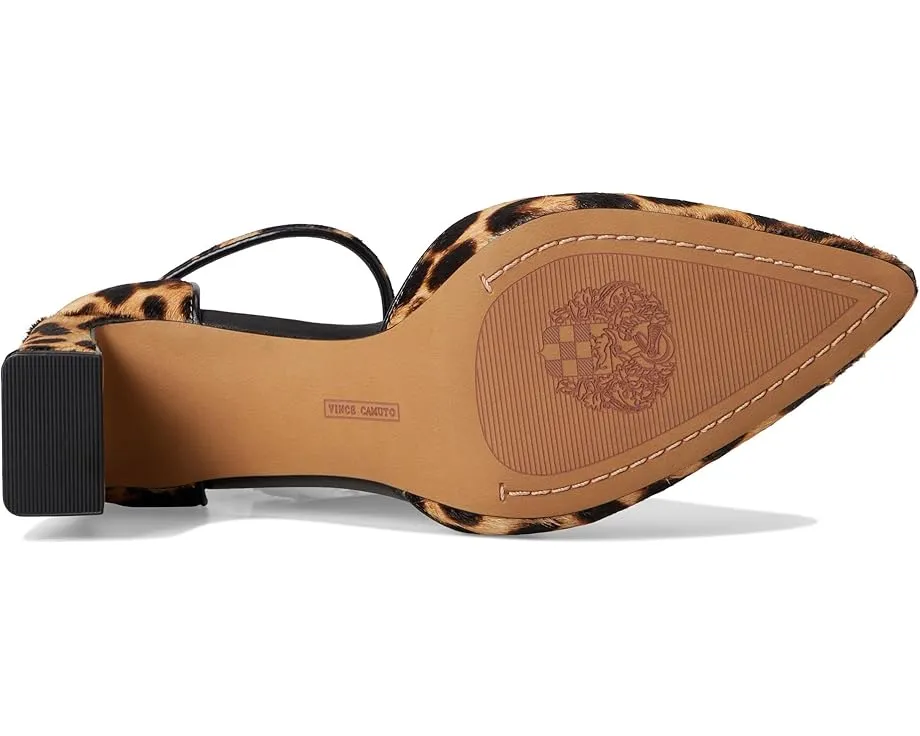 Туфли-лодочки Vince Camuto Hendriy с ремешком на щиколотке и меховым верхом